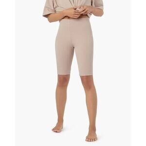 TKEES The Biker Short Sandy Taupe Size 2 / S NWT